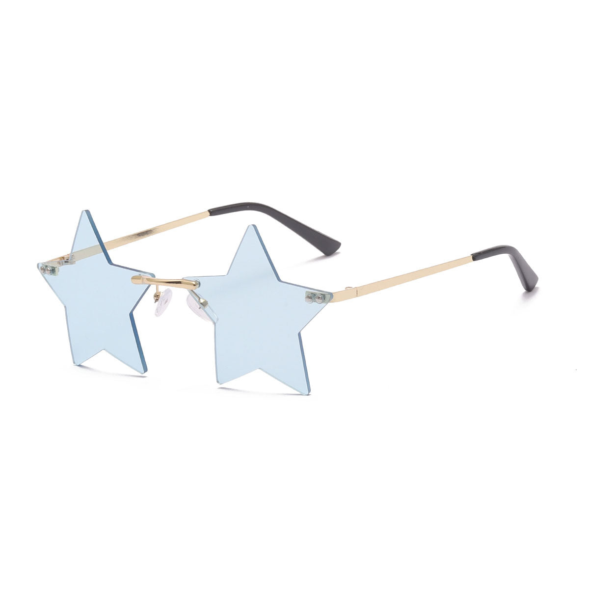 Women's Star-Frame Sunglasses with Gradient Lenses