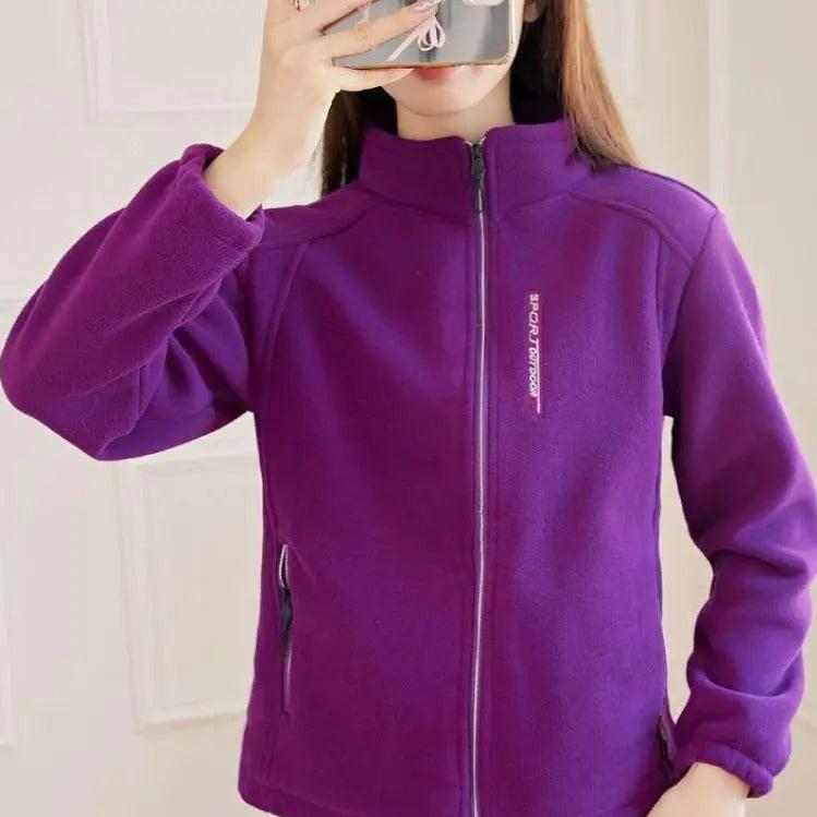 Women's Warm Winter Fleece Jacket