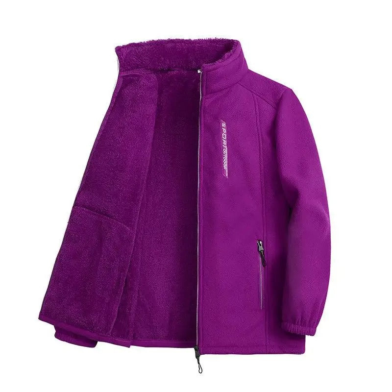 Women's Warm Winter Fleece Jacket