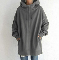 Sisica | Women's Relaxed Fit Full Zip Hoodie
