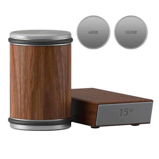 Wooden Knife Roller Sharpener