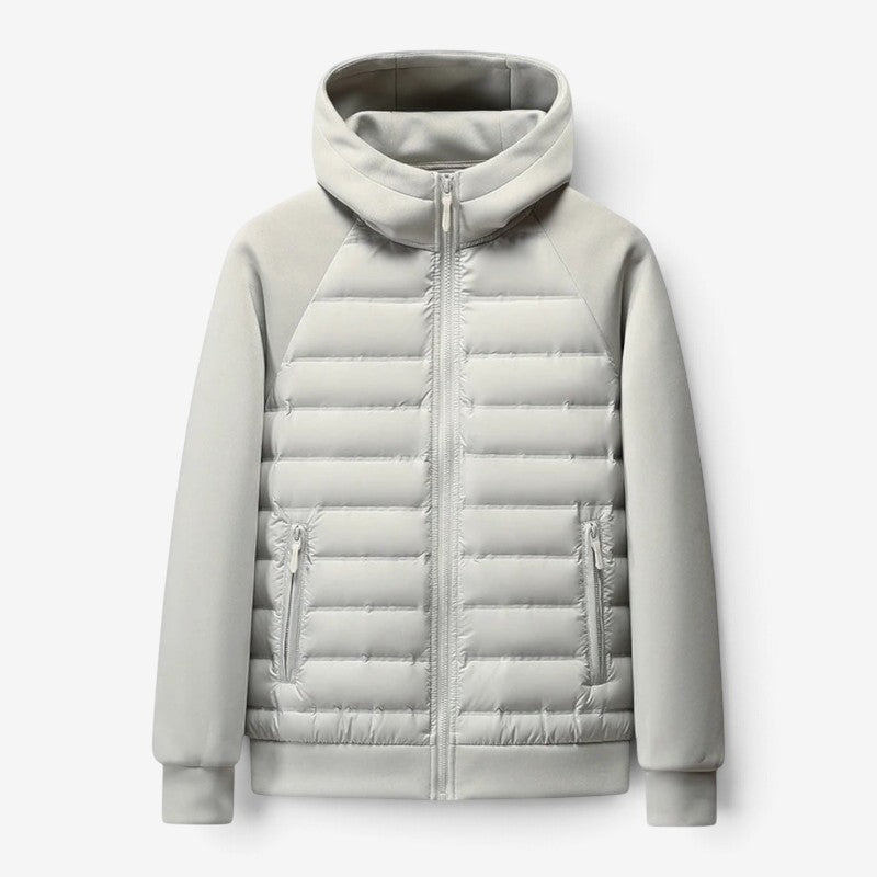 Zip-Up Hooded Jacket