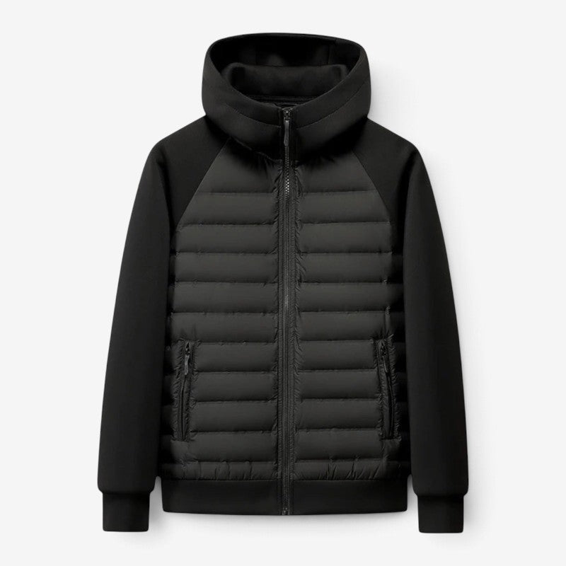 Zip-Up Hooded Jacket